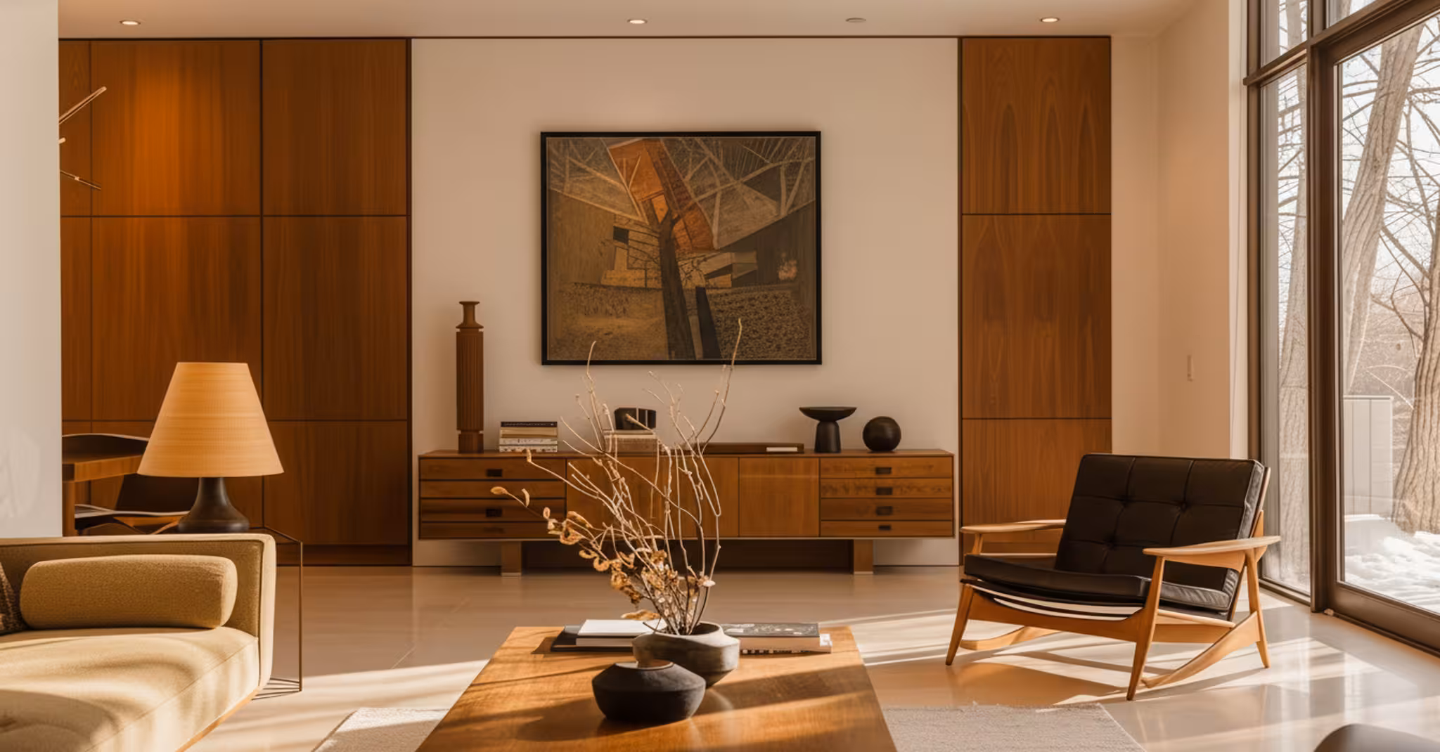 Sfeervolle woonkamer Friesacher Home